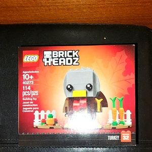Brand new, Lego Brick Headz Turkey